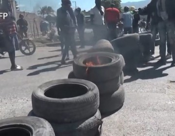 Polic&iacute;as protestan en Hait&iacute; tras el asesinato de seis agentes