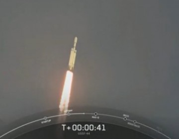 Estela brillante del cohete Falcon 9 se apreci&oacute; en varios puntos de RD