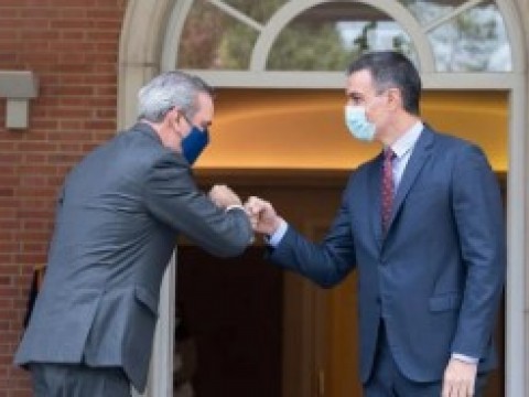 S&aacute;nchez analiza con Abinader los resultados de la cumbre iberoamericana