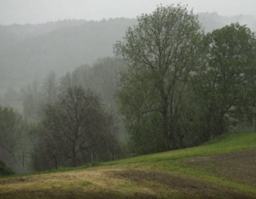 Onamet prev&eacute; la ocurrencia de aguaceros sobre el interior de RD la tarde de este jueves