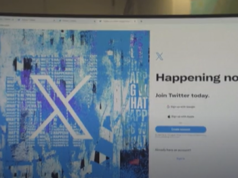 Twitter reemplaza el logo del p&aacute;jaro azul por una "X"