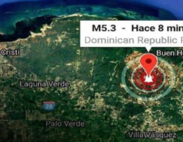 Sismo de 5.0 sacude algunos puntos de Rep&uacute;blica Dominicana