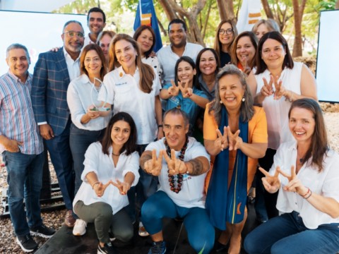 Carolina Mej&iacute;a recibe premio por ser la alcaldesa que m&aacute;s promueve el bienestar