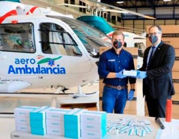 Gonzalo Castillo entreg&oacute; a Salud P&uacute;blica 24,800 kits de Pruebas R&aacute;pidas 