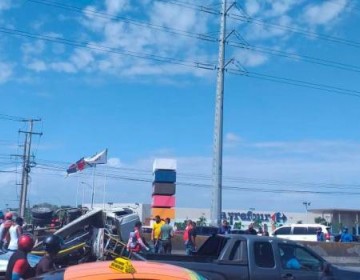 Al menos un muerto en accidente que involucra a varios veh&iacute;culos frente a Carrefour