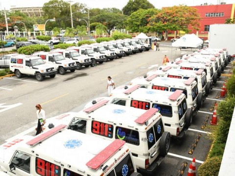 Ambulancias del sistema 911 son alquiladas a la Cruz Roja 