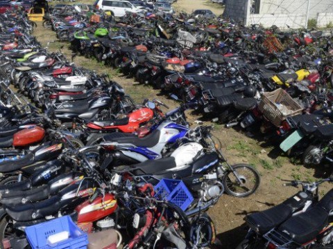 Santiago: Policia Nacional incauta unas 2,300 motocicletas durante asueto de Semana Santa 