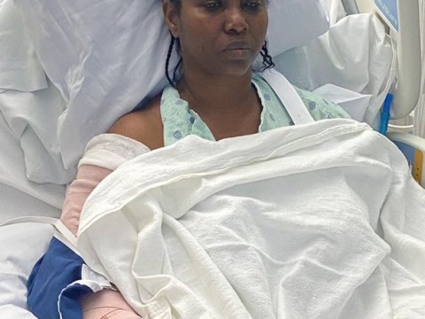 Primera Dama de Hait&iacute; publica imagen de su recuperaci&oacute;n