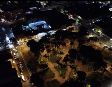 EDEEste finaliza trabajos de iluminaci&oacute;n en el Parque Enriquillo