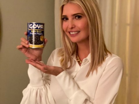 Ivanka Trump aviva la pol&eacute;mica al posar con una lata de frijoles de Goya