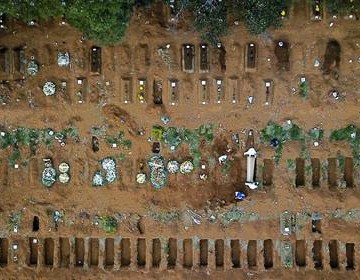 Brasil se convierte en el tercer pa&iacute;s del mundo con m&aacute;s muertes por coronavirus, tras superar a Italia