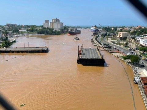 MOPC anuncia cierre temporal del puente flotante por 2 horas este s&aacute;bado