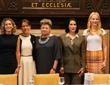 Primera dama Raquel Arbaje destaca iniciativas de protecci&oacute;n y bienestar de la ni&ntilde;ez durante encuentro en Nueva York