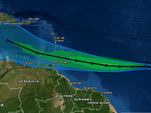 Gonzalo se convierte en tormenta tropical