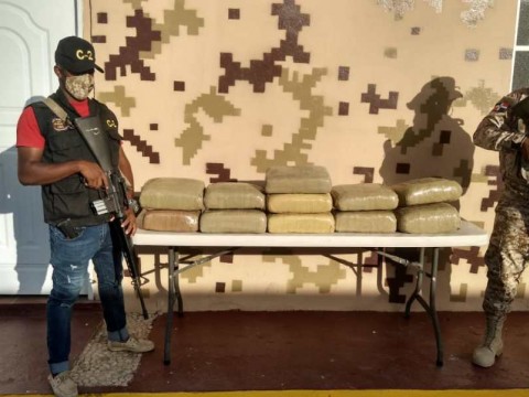 Cesfront decomisa 100 libras de presumible marihuana