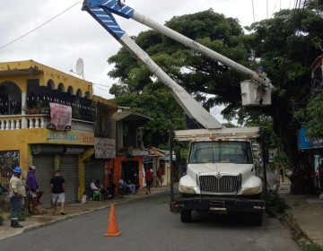 25 circuitos afectados en primeras cinco horas