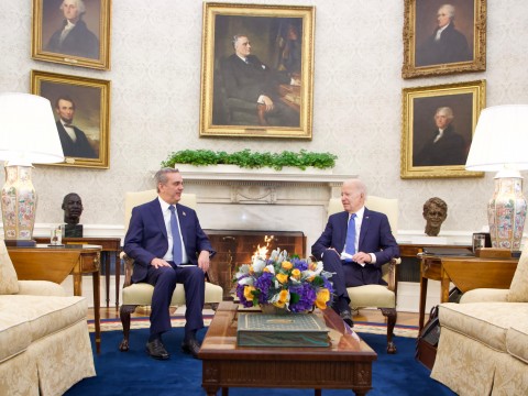 Inicia reuni&oacute;n de los presidentes Joe Biden y Luis Abinader