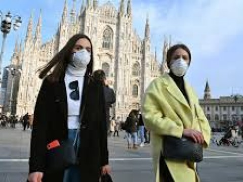 Italia tiene tercera parte de muertos por virus.