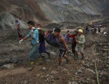 Al menos 162 muertos por deslave en mina de jade de Myanmar