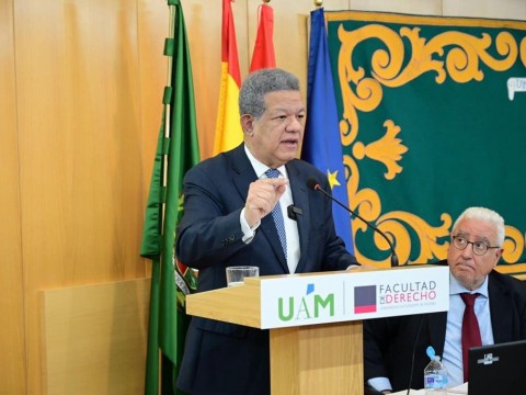 Leonel Fern&aacute;ndez ofrece conferencia en Madrid sobre &laquo;Tendencias globales en una era de incertidumbre&raquo;