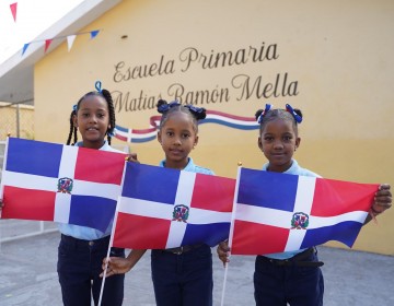 Estudiantes fortalecen identidad y ciudadan&iacute;a activa durante el Trimestre Patrio en las escuela.&nbsp;