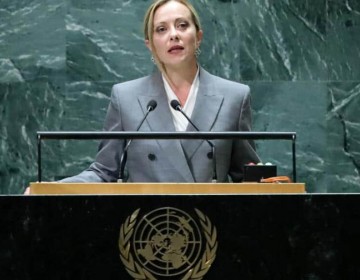 Meloni llama desde la tribuna de la ONU a una &acute;guerra&acute; contra el tr&aacute;fico de migrantes