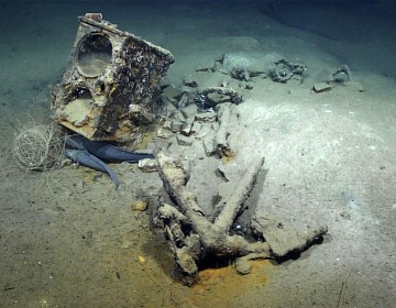 Encuentran en el fondo del mar Egeo un barco griego desaparecido hace 63 a&ntilde;os