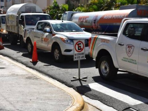 Obras P&uacute;blicas desinfecta y acondiciona locales usar&aacute; Gobierno para aislamiento