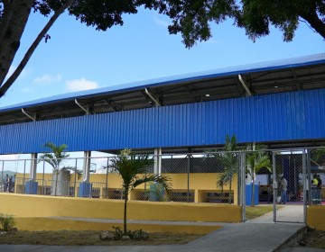 Presidente Abinader entrega techado deportivo-escolar que beneficiar&aacute; a m&aacute;s de 900 estudiantes en Sabana Larga, San Jos&eacute; de Ocoa