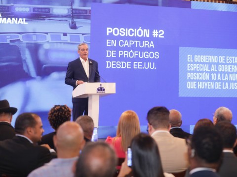 Presidente Abinader presenta cifras en disminuci&oacute;n de la criminalidad