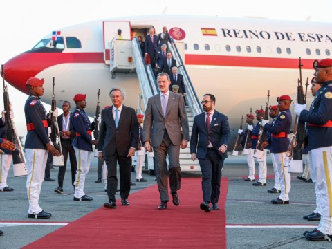 Llega al pa&iacute;s el Rey de Espa&ntilde;a, Felipe VI para su participaci&oacute;n en la XXVIII Cumbre Iberoamericana
