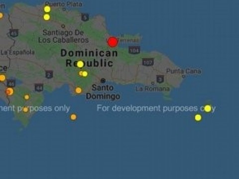 Cibao: Temblor  de 4.5 grados sacude municipio de Arenoso, provincia Duarte