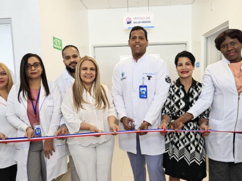 SNS abre unidad de salud mental en hospital Tolentino Dipp