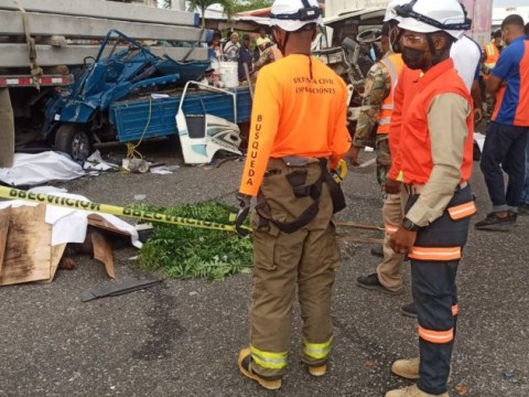 Accidente en Cumayasa, La Romana, deja un saldo de 3 muertos y 2 heridos