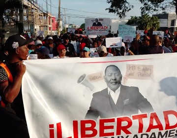 Realizan caminata para pedir libertad alcalde de La Romana Tony Adames