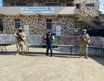CESFRONT detiene  grupos de indocumentados  entrando por Dajab&oacute;n 