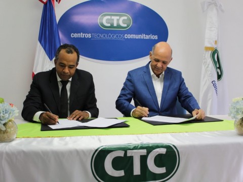 CTC y Junta Distrital de Canca la Reina firman convenio Interinstitucional para eliminar brecha digital