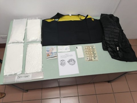 DNCD detiene hombre en el aeropuerto de Puerto Plata con Marihuana