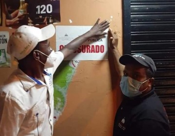 Autoridades clausuran establecimientos en SPM 