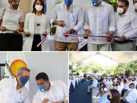 Turismo inaugura cuatro estaciones de bomberos en Puerto Plata