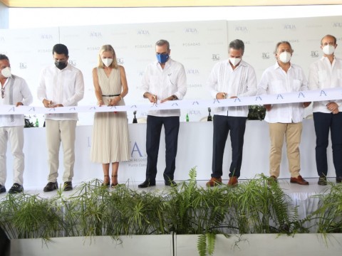 Presidente Abinader asiste a inauguraci&oacute;n de complejo tur&iacute;stico con inversi&oacute;n de UDS120 millones 