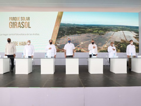 Presidente Abinader participa en inauguraci&oacute;n Parque Solar Girasol con inversi&oacute;n de USD 100 millones