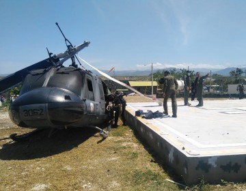 Helic&oacute;ptero estrellado hab&iacute;a despegado desde el ministerio de Defensa horas antes