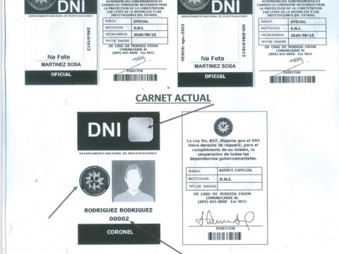 DNI aclara que el carnet de la persona detenida en NY no fue emitido en la presente gesti&oacute;n