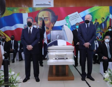 Fuerza del Pueblo rinde honras fun&eacute;bres a la Leyenda Johnny Ventura 