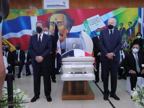 Fuerza del Pueblo rinde honras fun&eacute;bres a la Leyenda Johnny Ventura 