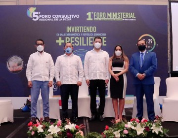 Desde RD, pa&iacute;ses centroamericanos promueven alianzas e inversiones para reducir el riesgo de desastres en la regi&oacute;n