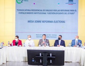 JCE participa en el inicio de los trabajos de la Mesa Tem&aacute;tica de Reforma Electoral 
