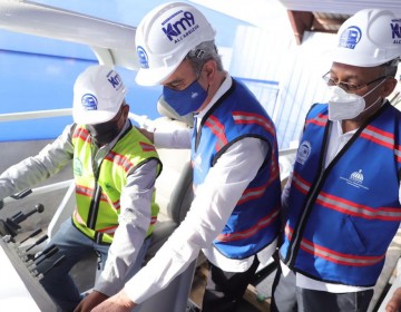 Presidente Abinader da primer picazo para extensi&oacute;n MetroSD hasta Los Alcarrizos