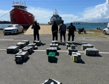Decomisan 565 paquetes de coca&iacute;na en Peravia